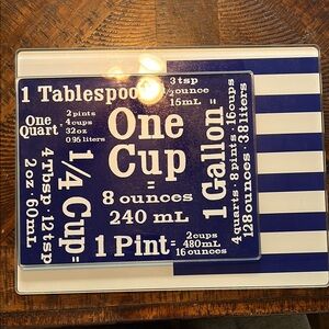 Kate Spade Glass food prep boards